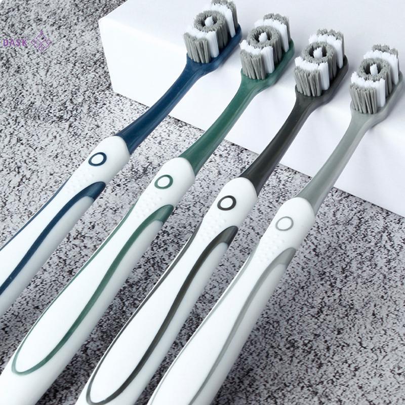 [DASK] Bàn chải đánh răng lông cứng Bàn chải đánh răng Làm sạch sâu Chăm sóc răng miệng