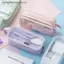 MỚI Mới Trong Suốt Lưới Lớn Hộp Đựng Bút Chì Hai Lớp Túi Đựng Bút Chì Cầm Tay Di Động Đa Năng Túi Đựng Mỹ Phẩm Văn Phòng Phẩm Bảo Quản Văn Phòng Sinh Viên Essentials SKY