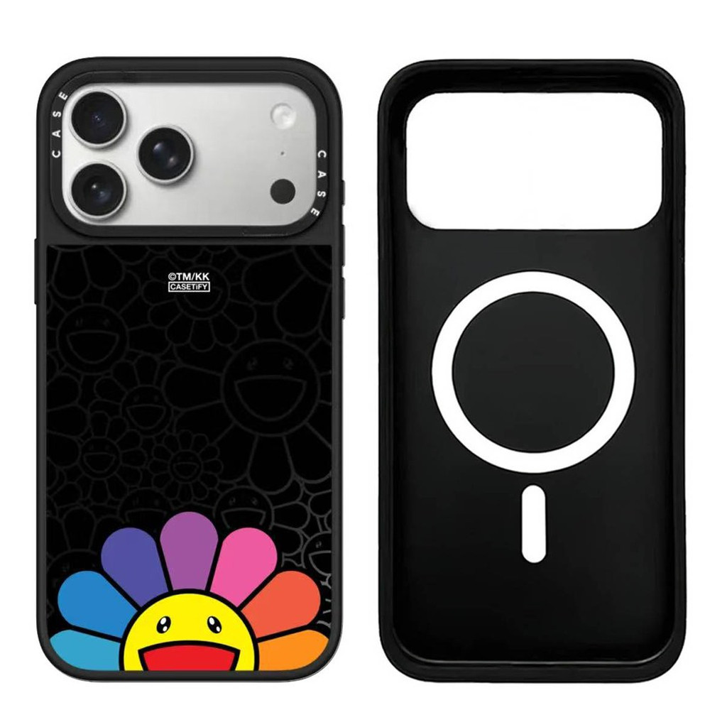 Gương Từ Tính Hoa Hồng Ốp Lưng Điện Thoại IPhone 17 16 Pro Max 17Air 17 16 15 14 13 12 11 Vỏ Bảo Vệ Chống Sốc