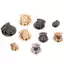 AN.MART Đóng Snap Clasps Craft DIY Metal Lo Bag Case Bule Clasp Cho Túi Xách Túi Đeo Vai Ví Tote Phụ Kiện Phần Cứng VN
