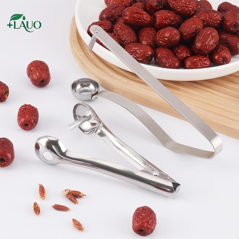 Springevenstar Thép không gỉ Cherry Pitter Qui Pitter Thích hợp cho gia đình và ngoài trời Sử dụng Springevenstar