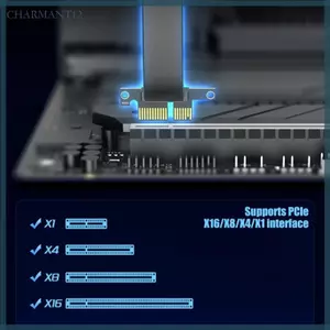 Char Dễ Dàng Lắp Đặt Cáp Nối Dài Thẻ Bộ Chuyển Đổi PCIE4 0 X1 Cho 2013-2017 Air