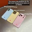 Hoa Thỏ Từ Giá Đỡ Bên Trái Tim Tình Yêu Mềm Ốp Lưng Điện Thoại iPhone 17 Pro Max 16 15 14 13 Vỏ Bảo Vệ Chống Sốc