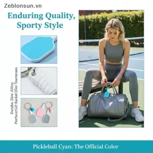 # HB # Women 's Pileball Raet Móc Khóa 3D Kim Loại Móc Khóa Thể Thao Mặt Dây Chuyền Túi Quyến Rũ Cho Phụ Kiện Quà Tặng.