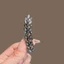 MAUROPOLI Kính Kim Cương Giả Lúa Mì Tai Kẹp Tóc Nữ Phong Cách Mới Cao Cấp Bên Nổ Kẹp Đơn Giản Phù Hợp Với Tóc Gãy Mỏ Vịt Kẹp