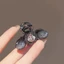 MAUROPOLI Pháp Ánh Sáng Cao Cấp Sang Trọng Kim Cương Giả Lấy Kẹp Nhỏ Sáng Bóng Kính Gãy Tóc Kẹp Bên Nổ Top Kẹp Phụ Kiện Tóc
