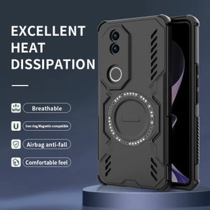 Ốp lưng Vivo V50 5G Vòng từ tính Vỏ tản nhiệt chống rơi cho Vỏ điện thoại Vivo V50 5G
