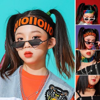Băng Đô Thể Thao Thấm Hút Mồ Hôi Phong Cách Hiphop Biểu Diễn Cho Bé Trai Bé Gái HaminStore
