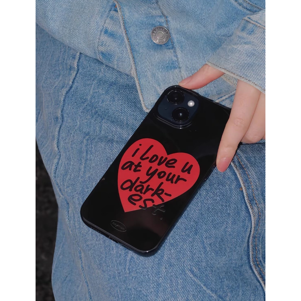 Ốp lưng TPU đen in hoa văn cho iPhone 17/16/15/14/13 Plus/X/XR/XS Max/8 Plus
