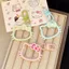 Giảm Giá Rỗng KT Mèo Đầu Và Đậu Móc Khóa Schoolbag Dễ Thương Mặt Dây Chuyền Phụ Kiện Quà Tặng Cho Bạn Gái Phụ Kiện