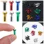 OUSXA 10 / 20 / 50 Bánh Xe Nói Núm Vú 6 Màu Hợp Kim Anodized Xe Đạp Nhiều Màu
