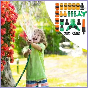 Đầu nối ống 1 / 2 Inch Phụ kiện thay thế 36 mảnh Bộ chuyển đổi vòi sân vườn ngoài trời cho sân Pathway Farm Patio mueadsyvn