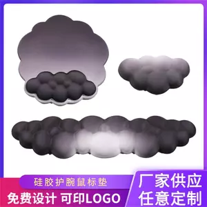 Tấm lót đám mây dài lớn Nam Nữ gõ cổ tay Hỗ trợ thân thiện với da Tấm lót văn phòng chống trượt