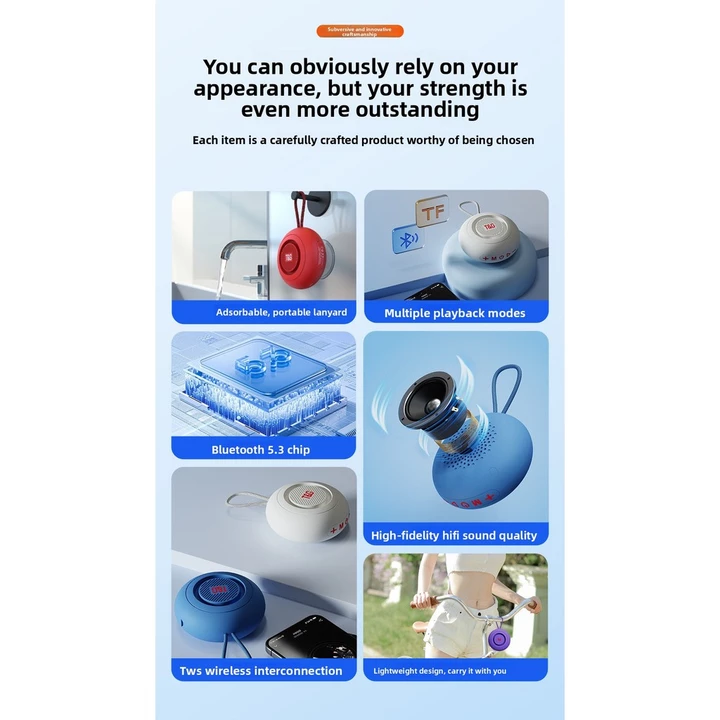 Bluetooth Speaker TG442 – Compact – 3