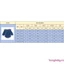 Bộ áo liền quần Denim dài tay cổ búp bê có nút phía trước cho mùa xuân thu