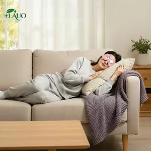 Springevenstar Ngủ Mặt nạ dễ thương Họa tiết hoạt hình Bao che Chụp mắt Ngủ Eyefort Bịt mắt Ánh sáng lõm với phụ nữ Hỗ trợ du lịch mắt Springevenstar