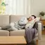 Springevenstar Ngủ Mặt nạ dễ thương Họa tiết hoạt hình Bao che Chụp mắt Ngủ Eyefort Bịt mắt Ánh sáng lõm với phụ nữ Hỗ trợ du lịch mắt Springevenstar