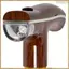 Gậy đi bộ gấp có đèn LED Gậy đi bộ có thể điều chỉnh có túi đựng cho nam / nữ