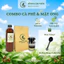 Combo Cà phê Robusta bột rang xay pha phin 500g và Mật ong hoa cà phê 500ml Gia Lai nguyên chất | Dĩnh Lâm Viên