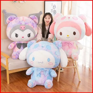 ST2 Sanrio Kuromi Giai Điệu Sang Trọng Búp Bê 60cm Anime Cinnamoroll Gối Đệm Kid Plushie Đồ Chơi Nhồi Bông Trang Trí Nhà Sinh Nhật
