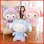 ST2 Sanrio Kuromi Giai Điệu Sang Trọng Búp Bê 60cm Anime Cinnamoroll Gối Đệm Kid Plushie Đồ Chơi Nhồi Bông Trang Trí Nhà Sinh Nhật