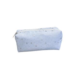 Túi lưu trữ OUSXA, Túi đựng bút dung lượng lớn Star Polka Dot, Thiết kế dây kéo đa chức năng Túi văn phòng phẩm Trường học Văn phòng