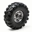 4 40mm 3mm Lục giác cho 1 / 30 SCX30 Ford Bronco Wrangler K10 0.7 "Bánh xe trung tâm lốp Bộ phận nâng cấp
