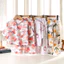 Cửa Hàng Quần Áo Trẻ Em Bộ Đồ Ngủ Cotton Lụa Trẻ Em Mùa Xuân Hè Thoáng Khí Ba Phần Tư Tay Bé Trai Bé Gái Nhà Quần Áo Điều Hòa Mỏng Quần Áo