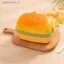 Hamburger Hộp Cơm Trưa Kid Bento Hộp Đựng Thực Phẩm Sáng Tạo Burger Hộp Cơm Trưa MỚI
