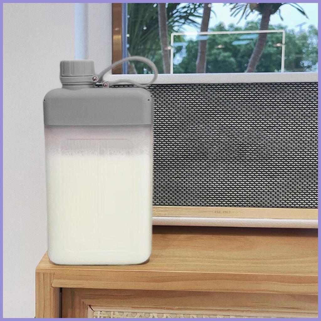 Bình Nước Phẳng Cho Ví 450ml Chai Nước Phẳng Nhỏ Thân Thiện Với Túi Phù Hợp Trong Ví Hình Chữ Nhật Chống Rò Rỉ mueadsyvn
