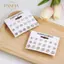 PNPIA- Thời Trang Đơn Giản 9 Đôi / bộ Mix Stud Bông Tai Bộ Vuông Hình Học Bông Tai Nữ Mới Kim Cương Giả Pha Lê Bông Tai Trang Sức