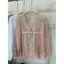 Áo sơ mi vải lanh Cotton cổ chữ v giảm tuổi cho nữ Áo sơ mi dài tay mùa xuân hè khí chất chống nắng hàng đầu mỏng