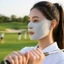 Mặt nạ chống nắng UPF50 + Chất liệu lụa băng thoáng khí cho thể thao ngoài trời