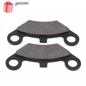 GAVESTO 2 Miếng Má Phanh Xe Đạp Bụi Bẩn ATV, Bộ Trước & Sau Cho CFMoto ATV UTV Má Phanh Đĩa Thay Thế, Má Phanh Xe Đạp Quad Bán Kim Loại