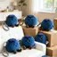 XUAN Innocent Blueberry Doll Sang Trọng Móc Khóa Đồ Chơi Nhồi Bông Dễ Thương Mô Phỏng Túi Quyến Rũ Cho Bé Gái Xe Bapa Quà Tặng Và Trang Trí VN