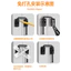 Khóa cửa chốt đa góc Chống ăn mòn Kho trượt Cửa trượt Cửa cố định Khóa chốt cửa 90 độ Góc phải Bu lông cửa đa năng 4K9I