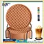 B & N Uliekhy 6 Miếng Đế Lót Ly Uống Silicon Có Giá Đỡ Kim Loại Cốc Coaster Cho Đồ Uống Coaster Thấm Hút Bảo Vệ Đồ Nội Thất Từ Damag.