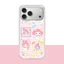 Ốp điện thoại cứng từ tính dễ thương cho iPhone 17 16 Pro 15 14 Pro Max Vỏ bảo vệ mờ mờ mờ trong suốt