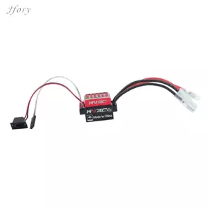 Jfory Bộ điều khiển động cơ chải RC ESC 60A: 10 Xe tải RC Buggy, Hệ thống làm mát bằng nhôm.