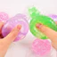 < Pluscloth > 4 Đồ chơi giảm căng thẳng trong suốt Bột lấp lánh Bánh bao Bóp Fidget Đồ chơi cầm tay bột tăng chậm cho trẻ em và người lớn Đồ chơi thư giãn tay