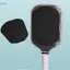 SAIA 2 Chiếc Mái Chèo Grit Bề Mặt Băng, Miếng Dán Bề Mặt Mái Chèo Pickleball Đa Năng Chống Trơn Trượt, Nhẹ Không Dính Residue Tăng Cường Quay Cải Thiện Tay Cầm Mái Chèo Mặt Lớp Phủ Thực Hành