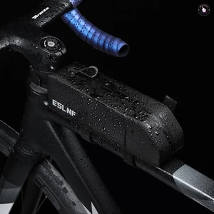 Túi ống xe đạp chống nước ESLNF TPU Thiết kế khí động học dung tích lớn cho xe đạp đường bộ và leo núi