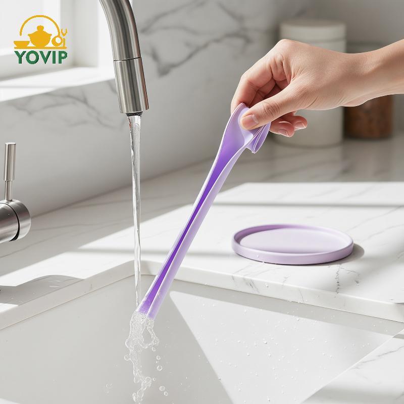 YOVIP Ống Hút Silicone Có Thể Tháo Rời, Mềm, Dễ Vệ Sinh, Dùng Lặp Lại, Phù Hợp Nhà Bếp VN