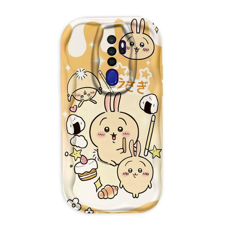 Thích Hợp Cho OPPO A9 2020 A5 2020 3D Cầm Tay Mềm TPU Hoạt Hình Chii Kawa Usagi Ốp Điện Thoại Chống Sốc