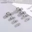 GCDHome 20 Chiếc M5-20 Dây Đeo Cứng Thép Không Gỉ 2 Lỗ Cáp U Braet Kẹp Để Cố Định Hoặc Cáp Ngựa Yên Kẹp HOT