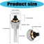 SUIT Thay Thế Trực Tiếp Van Xả Tay Cầm Van Nước Ngồi xổm Cho M962918 0020A với loại pít-tông Bồn tiểu và Toile