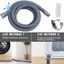 Phụ kiện ống thoát nước máy giặt trống tự động, 4 mét