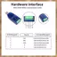 Bộ chuyển đổi USB sang RS485 RS232 công nghiệp Bảo vệ nâng cấp Bộ chuyển đổi RS485 Khả năng tương thích V2.0 Đầu nối -485 tiêu chuẩn