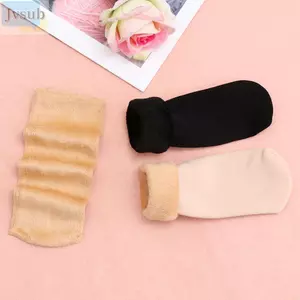 Tất dày JVSUB Giày bốt tuyết gia đình Cashmere liền mạch