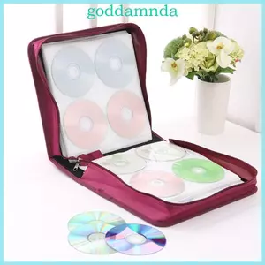 Túi lưu trữ đĩa hạng nặng GODD cho 256 384 Đĩa lưu trữ đĩa không dệt nhẹ